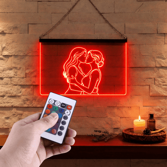 Enseigne Lumineuse Love Women 60 x 40 cm