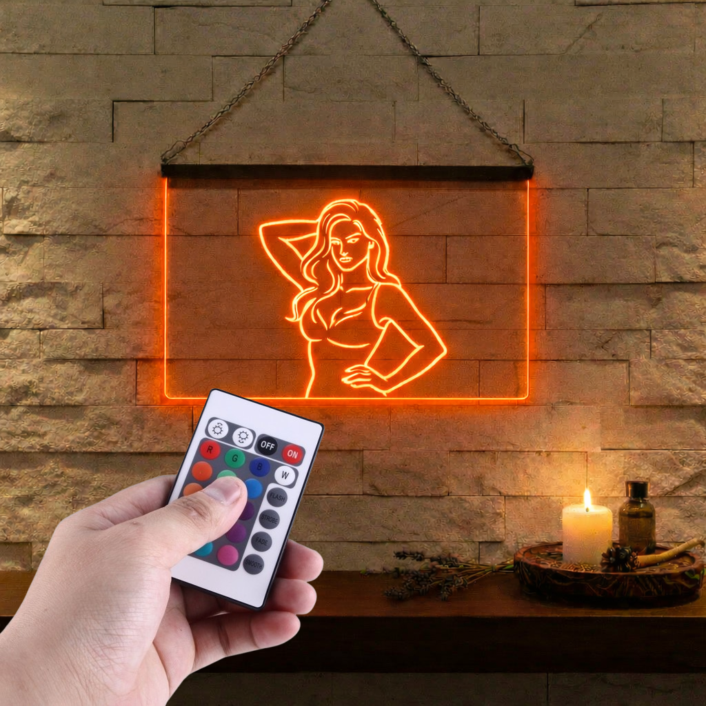 Enseigne Lumineuse Femme