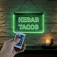 Enseigne Lumineuse Signalétique Kebab Tacos