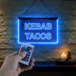 Enseigne Lumineuse Signalétique Kebab Tacos