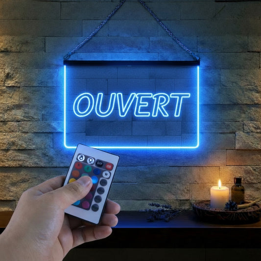 Enseigne Lumineuse Signalétique Ouvert