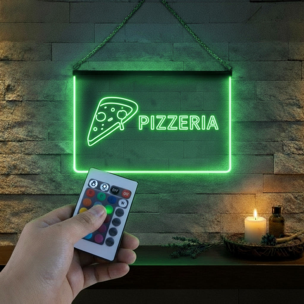 Enseigne Lumineuse Signalétique Pizzeria