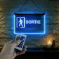 Enseigne Lumineuse Signalétique Sortie