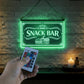 Enseigne LED Snack Bar