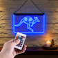 Enseigne Lumineuse Tribale Kangourou
