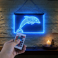 Enseigne Lumineuse Tribale Dauphin