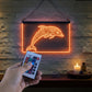 Enseigne Lumineuse Tribale Dauphin
