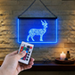 Enseigne Lumineuse Tribale Gazelle
