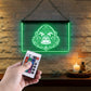 Enseigne Lumineuse Tribale Gorille