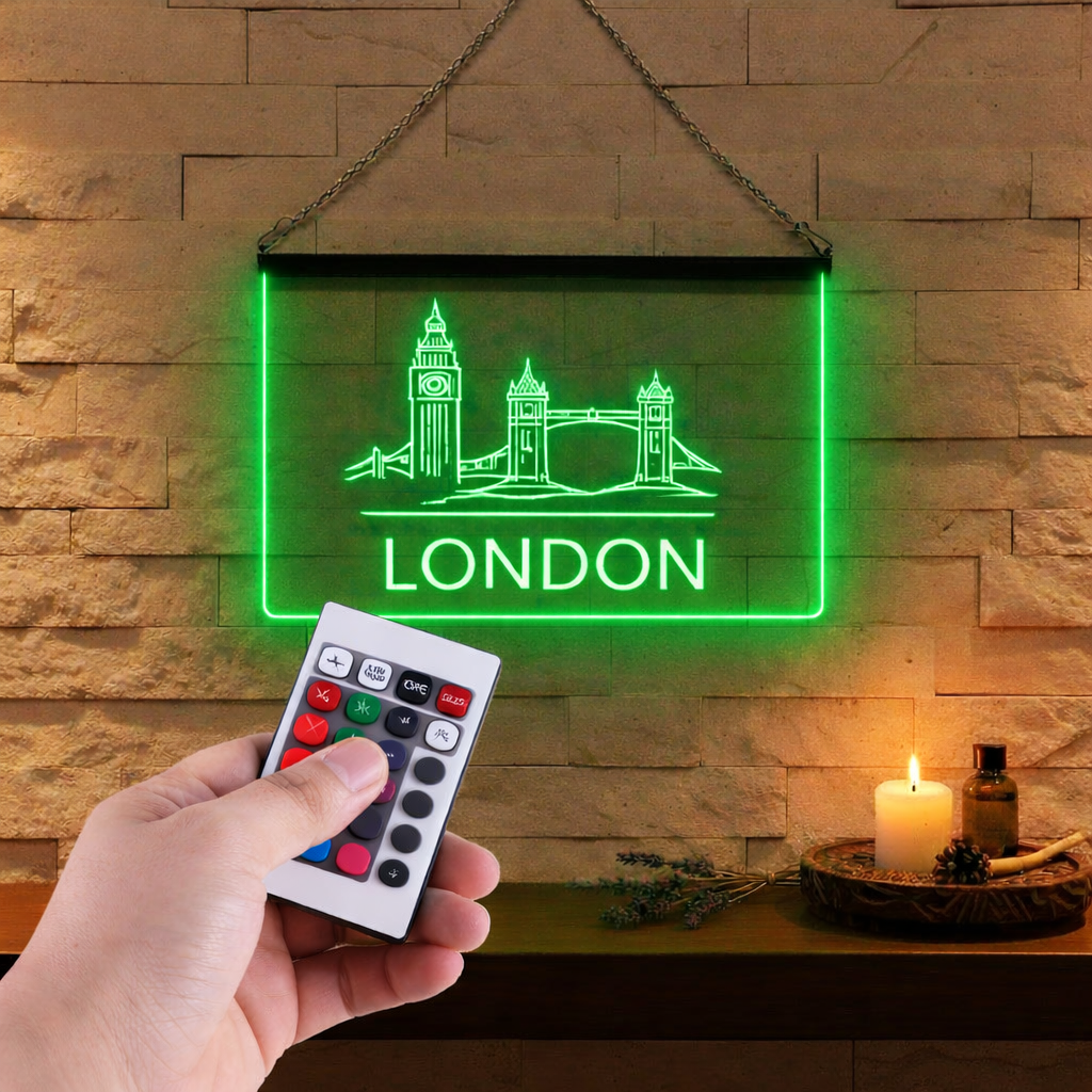 Enseigne Lumineuse Ville Londres