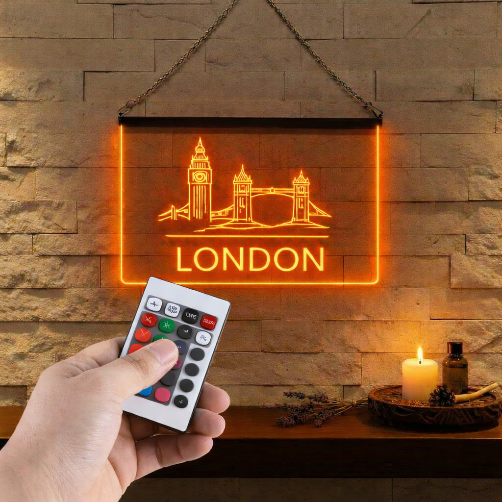 Enseigne Lumineuse Ville Londres