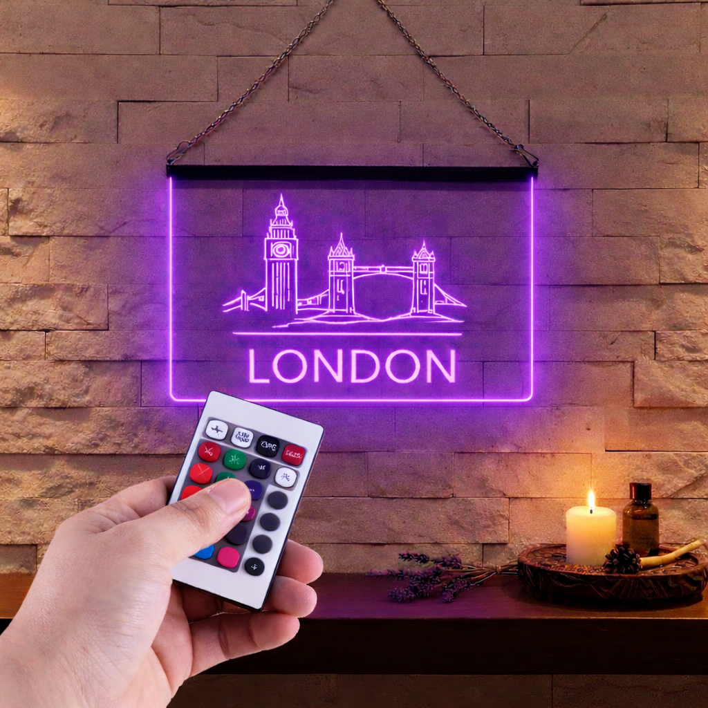 Enseigne Lumineuse Ville Londres