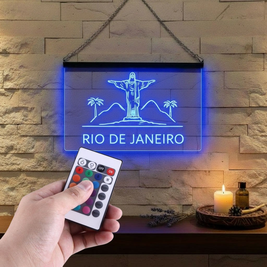 Enseigne Lumineuse Ville Rio De Janeiro