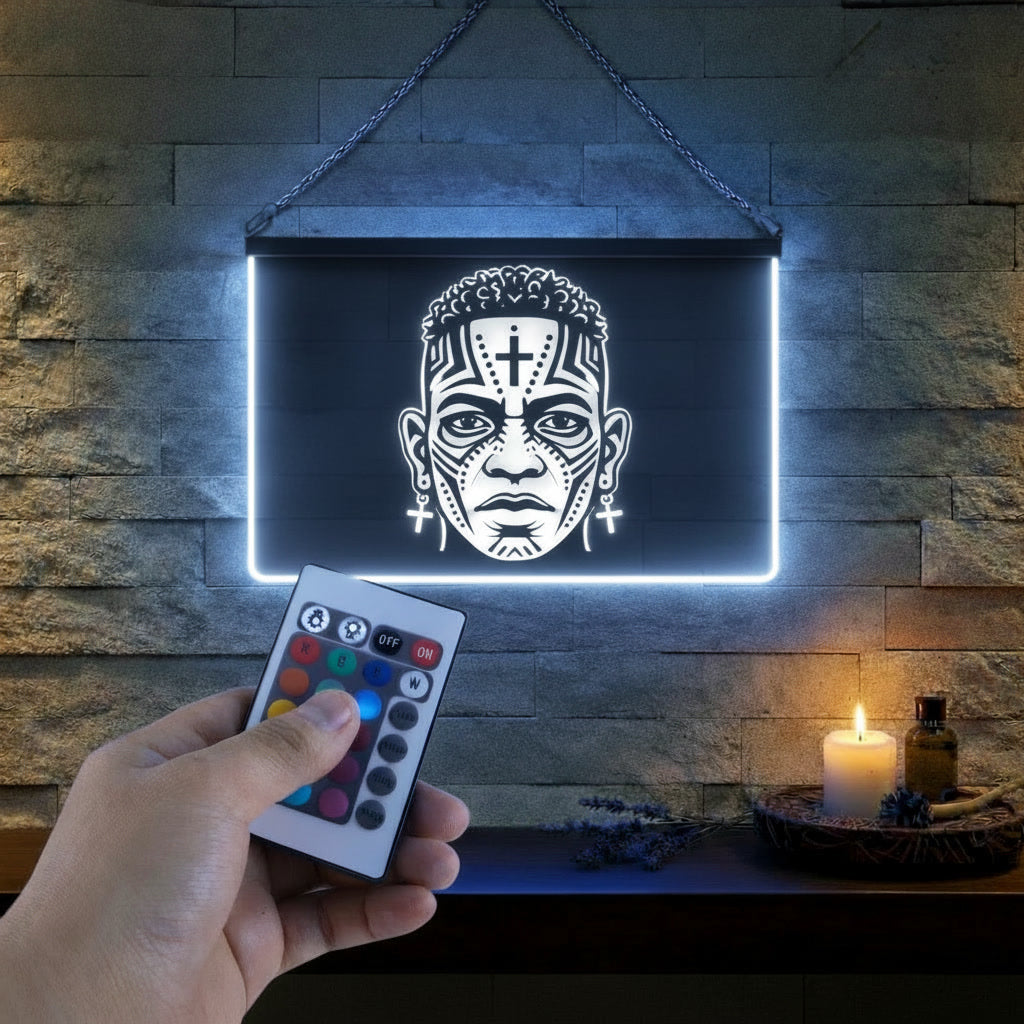 Enseigne Lumineuse Visage
