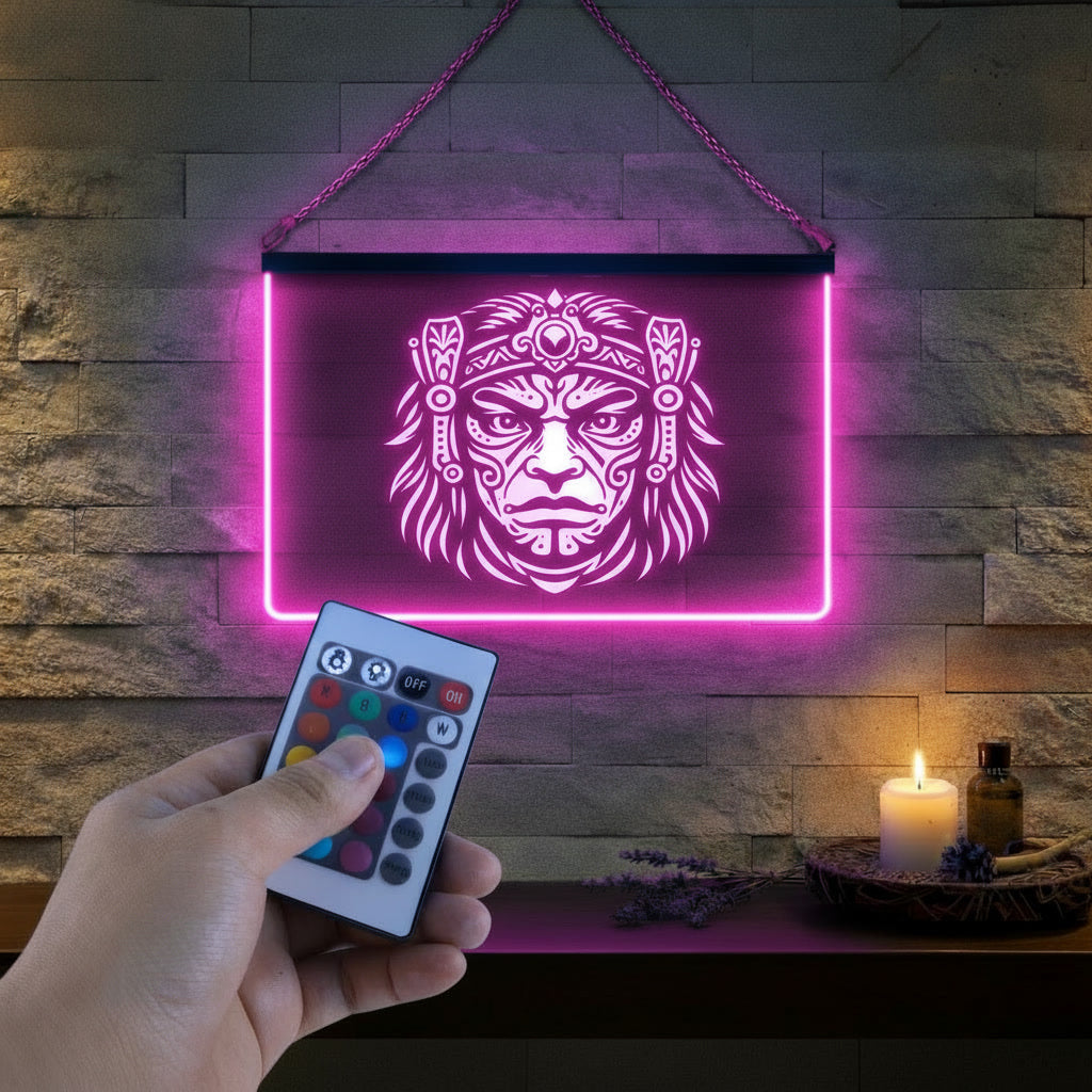 Enseigne Lumineuse Visage