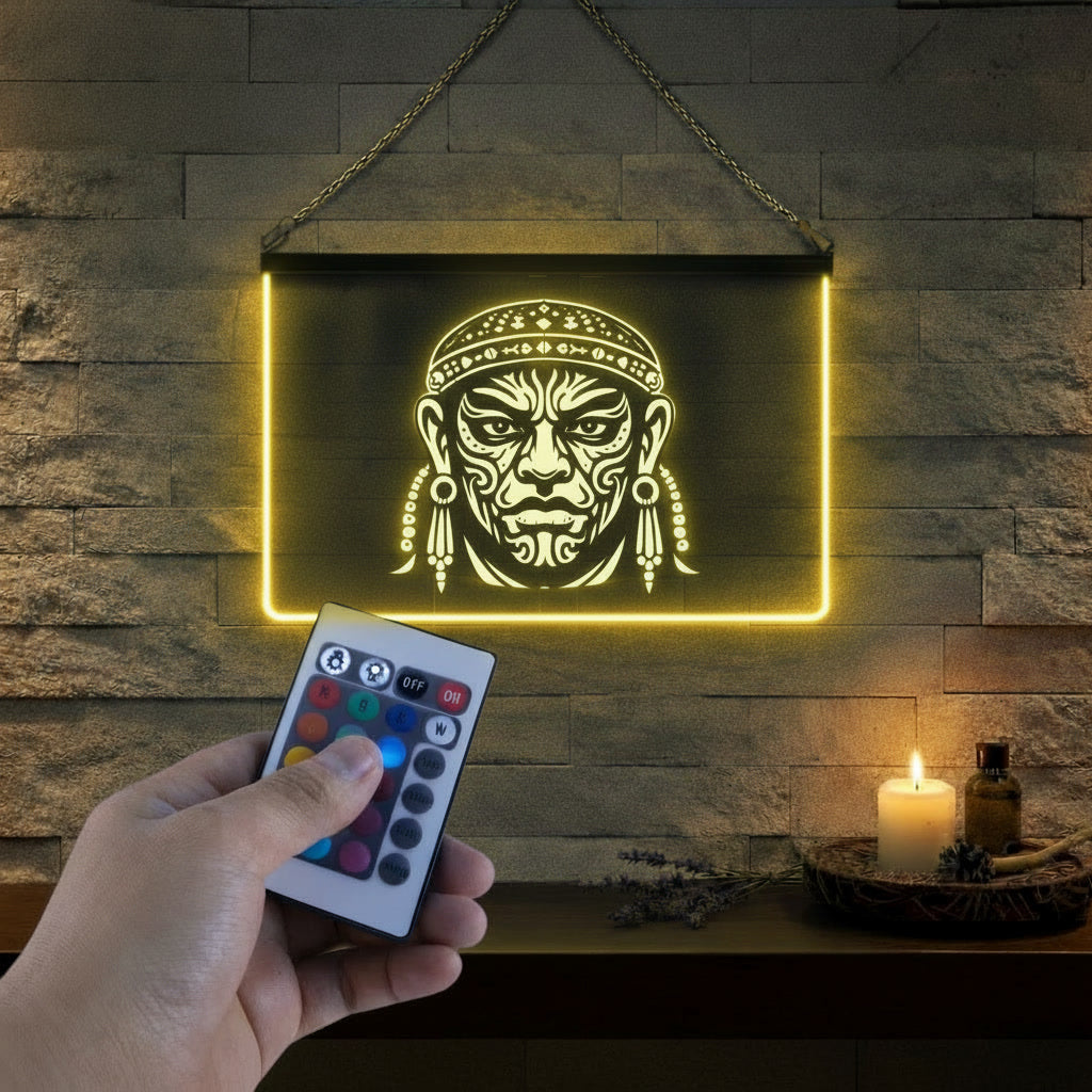 Enseigne Lumineuse Visage
