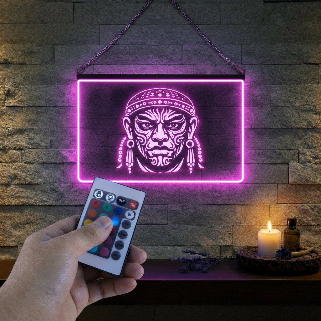 Enseigne Lumineuse Visage