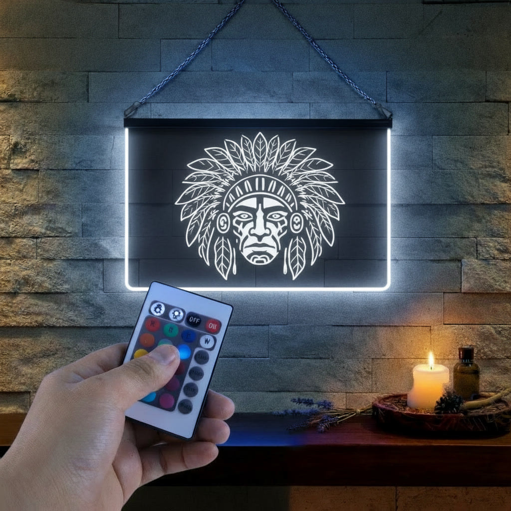 Enseigne Lumineuse Visage