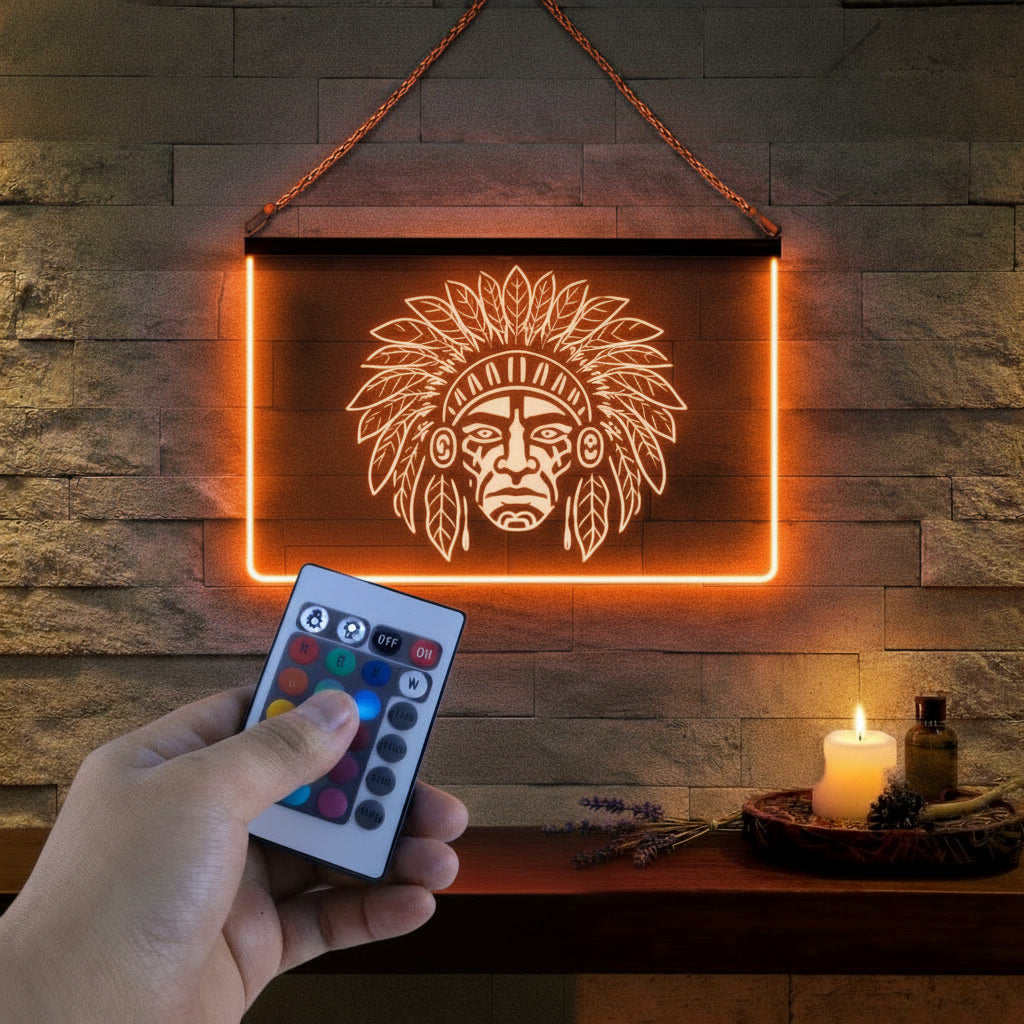Enseigne Lumineuse Visage