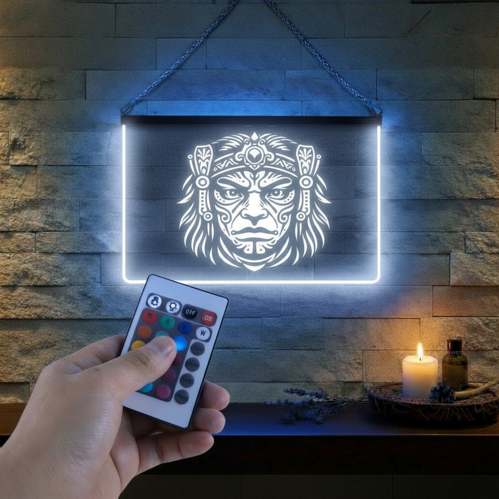 Enseigne Lumineuse Visage