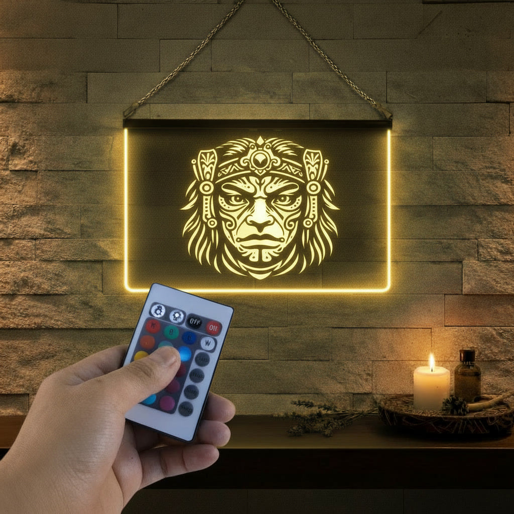 Enseigne Lumineuse Visage