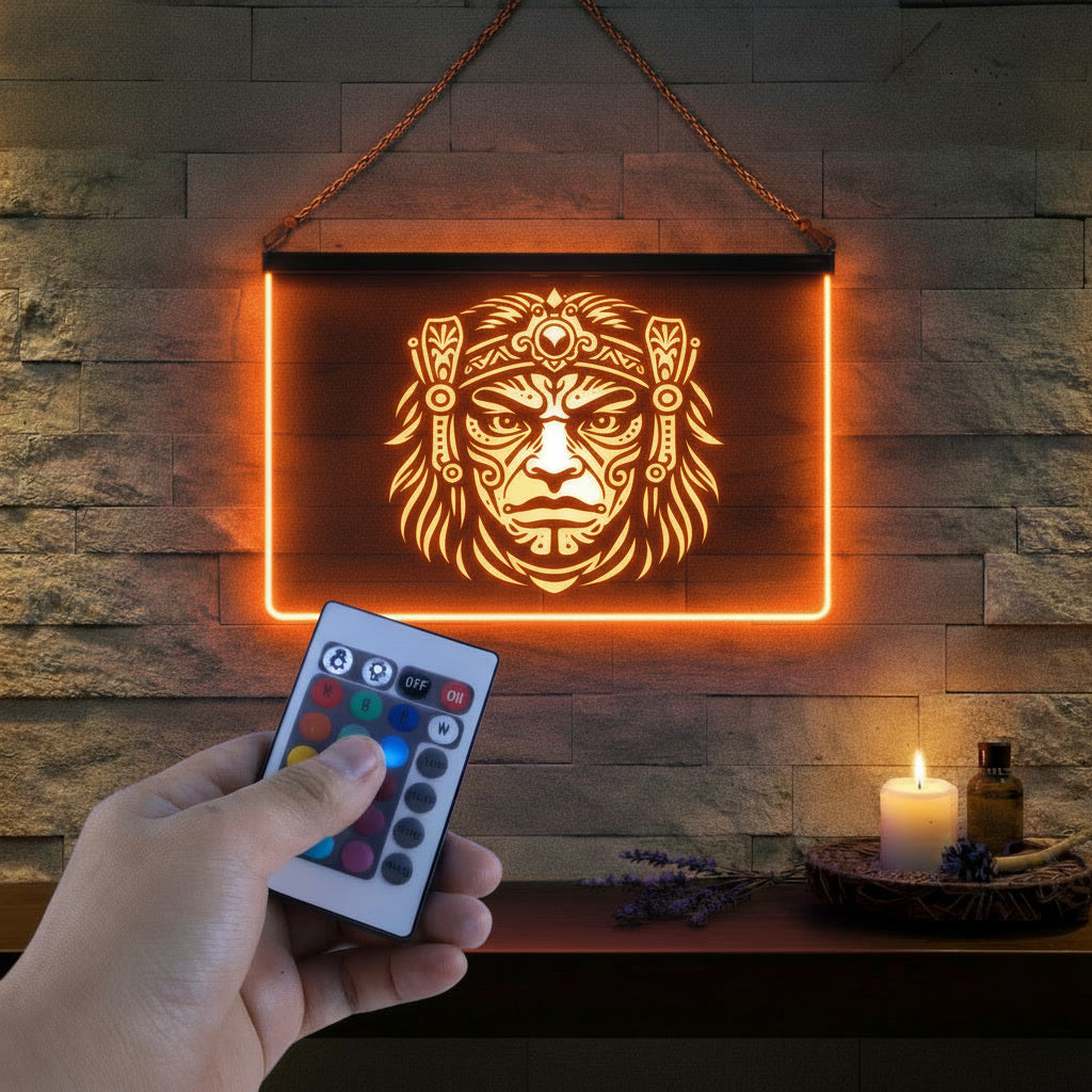 Enseigne Lumineuse Visage