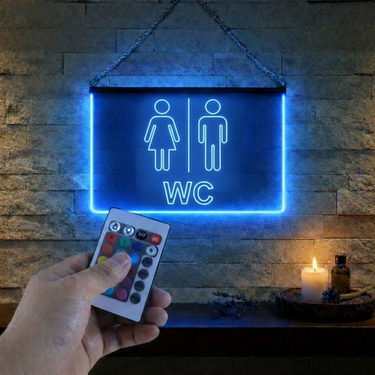 Enseigne Lumineuse Signalétique WC