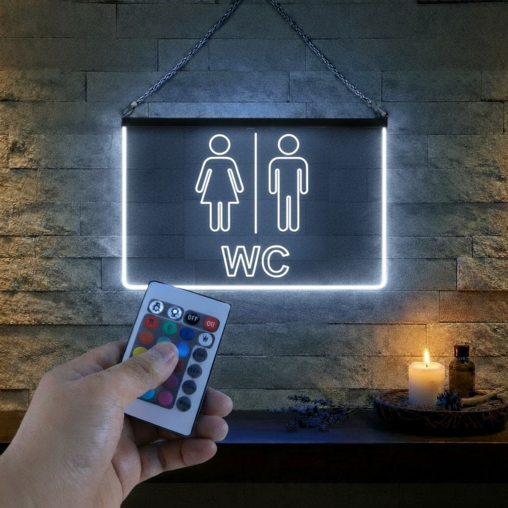 Enseigne Lumineuse Signalétique WC