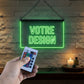 Créez votre enseigne lumineuse personnalisée à partir de votre design