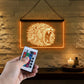 Enseigne Lumineuse Tribale Lion