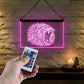Enseigne Lumineuse Tribale Lion