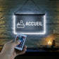 Enseigne Lumineuse Signalétique Accueil