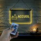 Enseigne Lumineuse Signalétique Accueil