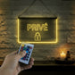Enseigne Lumineuse Signalétique Privé