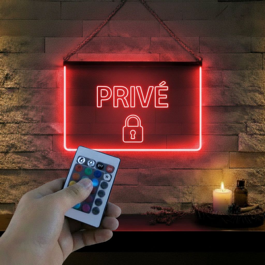Enseigne Lumineuse Signalétique Privé