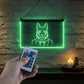 Enseigne Lumineuse Animal Berger Allemand