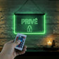 Enseigne Lumineuse Signalétique Privé