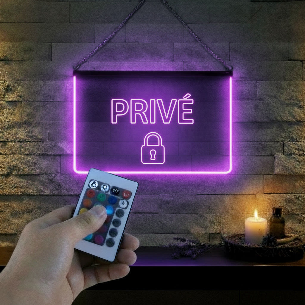 Enseigne Lumineuse Signalétique Privé
