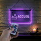 Enseigne Lumineuse Signalétique Accueil
