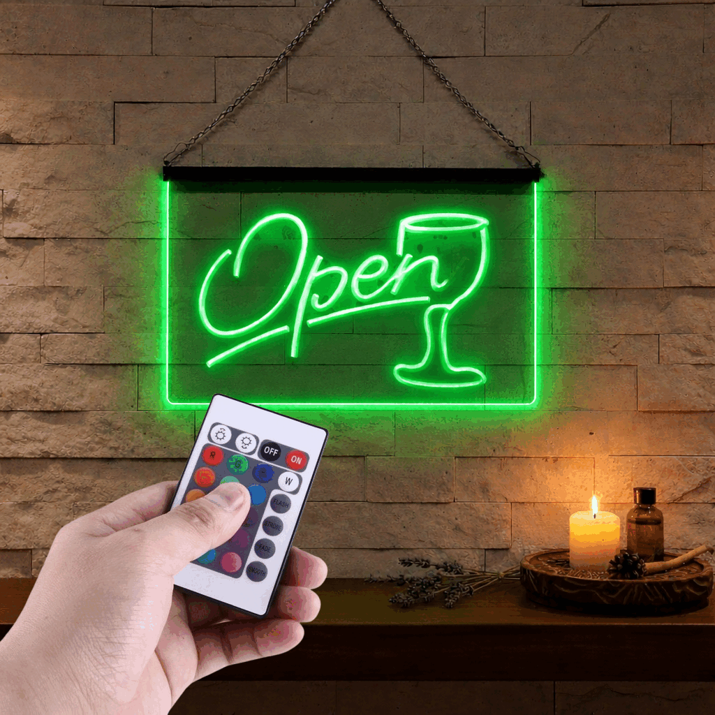 Enseigne Lumineuse Open Décoration Lumineuse