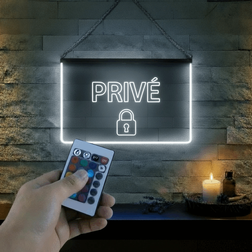 Enseigne Lumineuse Signalétique Privé