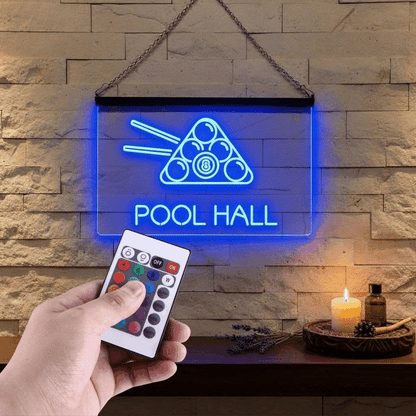 Enseigne Lumineuse Billard Décoration Lumineuse
